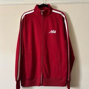 "Active Ride Shop" Red Zip-Up Jacket